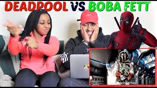 Epic Rap Battles of History  &quot;Deadpool vs Boba Fett&quot; REACTION!!!