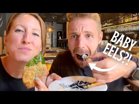 Spanish Food Tour in MURCIA Spain 🇪🇸 - the BEST Tapas! we ate Baby Eels??