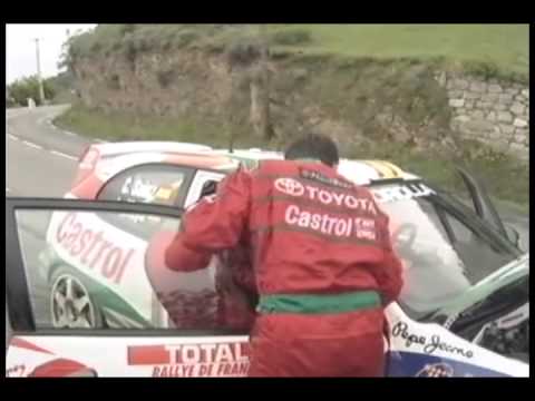 Rally de Corcega 1998 Carlos Sainz y Luis Moya  APAÑANDOSE.