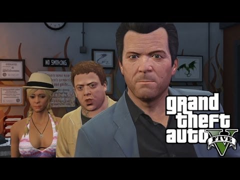 GTA 5 Walkthrough Part 20. Fresh Meat. Cleaning out the Bureau. Reuniting the Family.