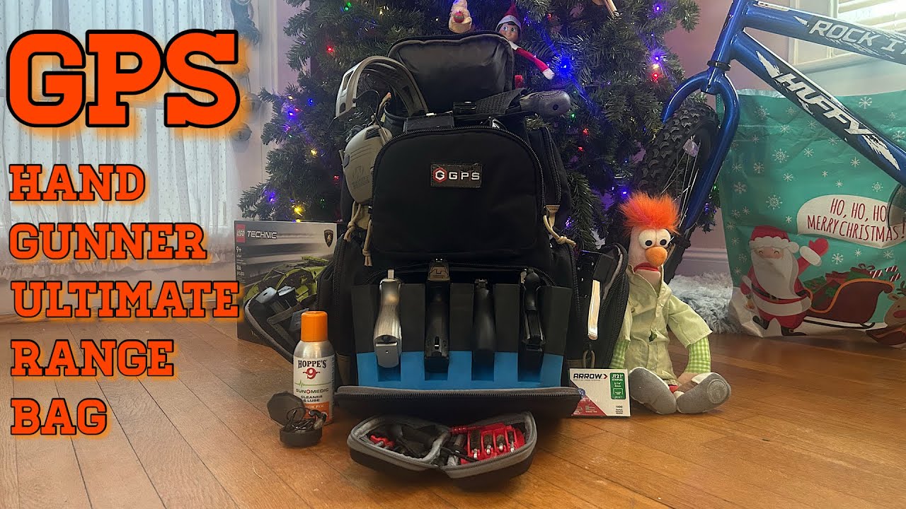 GPS HANDGUNNER ULTIMATE RANGE BACKPACK!!