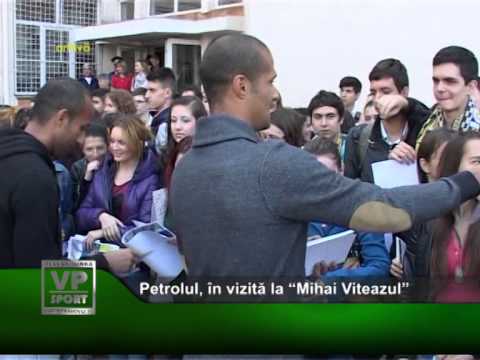 Petrolul, în vizită la “Mihai Viteazul”