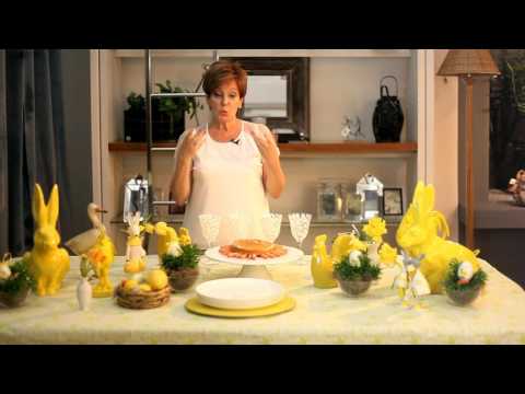 Set an Easter table in shades of yellow | Decoration