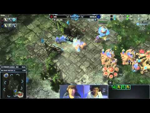 MC vs Genius game 1: Semifinals WCS Evrope Season 3
