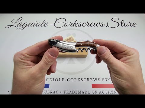 Laguiole Corkscrew Snakewood By Laguiole en Aubrac