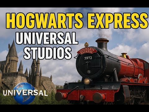 🚂 Hogwarts Express Adventure | Magical Ride at Universal Studios