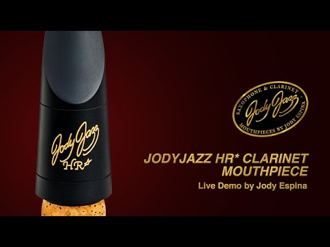 JodyJazz HR* Clarinet Mouthpiece (Live Demo by Jody Espina)