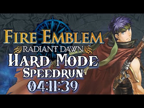 Fire Emblem Radiant Dawn Hard Mode Speedrun (with transfers) - 04:11:39 (Obsolete)