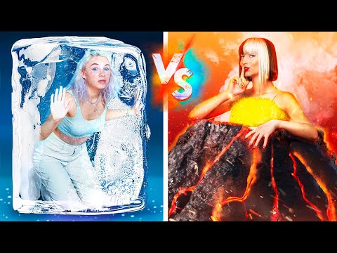 Desafio de Pique Esconde Frio vs Quente