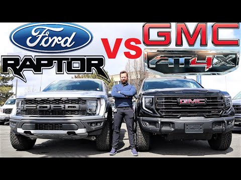 2023 Ford Raptor VS 2023 GMC Sierra AT4X: Why Is The GMC More Expensive?