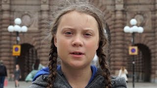 Greta Thumberg la niña sueca que lucha por el Medio Ambiente