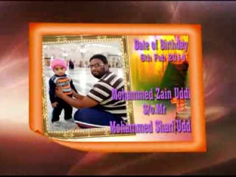 mohammed zain uddin birthday 2015