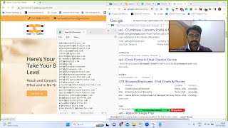 How to Extract Company Employee Emails | Scrap Company Business Emails | Free Email finder - 2023