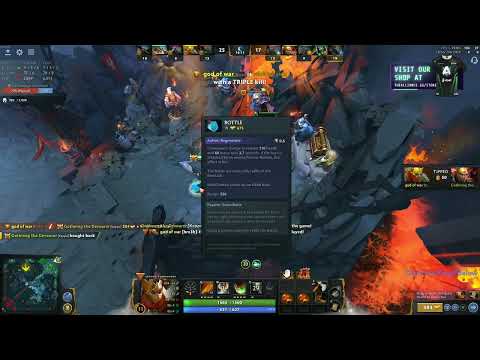 The Tilted AdmiralBulldog Destroying His Items And Ask For End - Dota 2