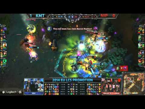 EU LCS Spring Promotion NIP vs KMT Game 2 Highlights