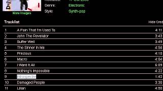 oktober 2005 ; Depeche mode ; introspectre.