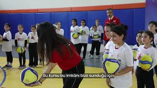 “FABRİKA VOLEYBOL” PROJEMİZ İLE 290 ÇOCUK VOLEYBOLLA TANIŞTI