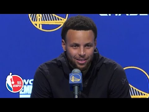 ステファン・カリー、コートに戻ってきたことに興奮をあらわにする｜NBAサウンド (Steph Curry expresses his excitement to be back out on the court | NBA Sound)