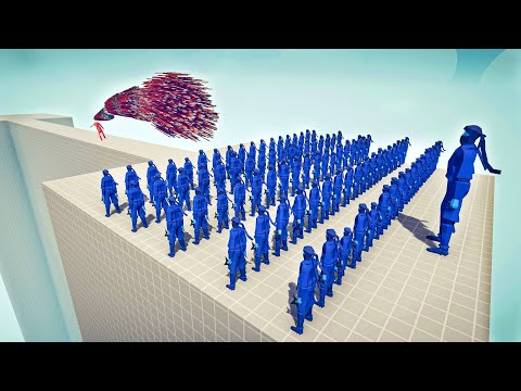 100x NINJA + GIANT vs EVERY GOD - Totally Accurate Battle Simulator TABS