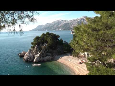 Brela beaches: Podrace, Scit, Jakirusa Makarska Riviera plaza FULL HD 2011