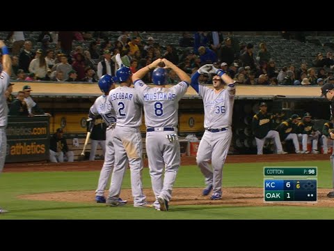 8/14/17: Gallagher's grand slam lifts Royals over A's