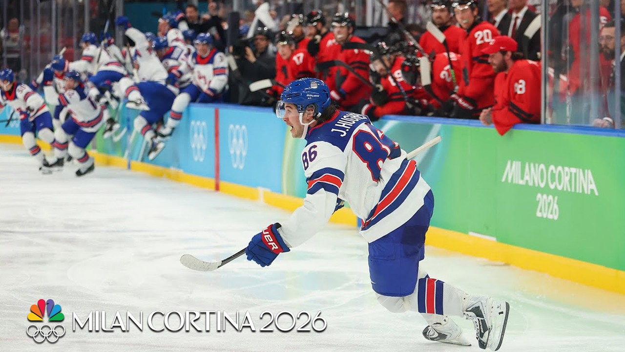 Jack Hughes' overtime game-winner highlights