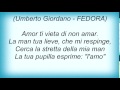 Andrea Bocelli - Amor Ti Vieta Lyrics