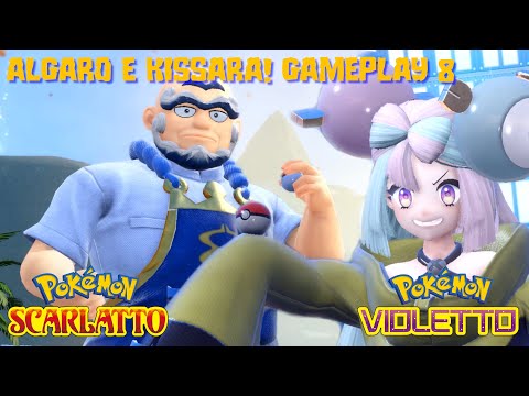 Pokemon Scarlatto e Violetto - Sfidiamo ALGARO e KISSARA! Gameplay 8
