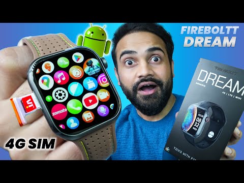 Fire-boltt Dream Smartwatch⚡️"Android Wristphone" Unboxing & Full Review🔥