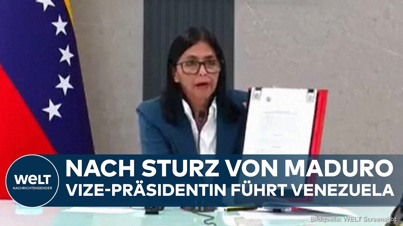 VENEZUELA: Nach Sturz von Maduro! Vizepräsidentin Rodriguez übernimmt Führung! Kooperation mit USA?