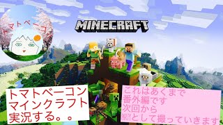 【マインクラフト】番外編！！マインクラフトの感覚を覚えるの巻。