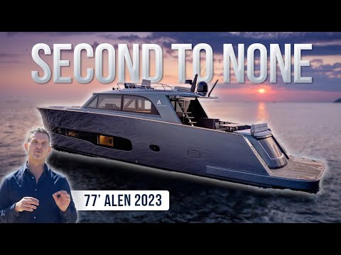 Stunning 77 Alen 2023 Yacht [SUNYA] - YouTube
