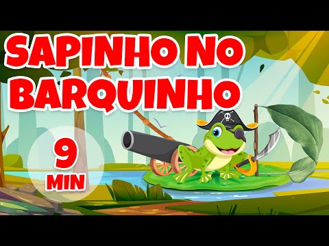 Sapinho no Barquinho - Giramille 9 min | Desenho Animado Musical