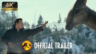 Jurassic World Dominion Official Trailer 4K in Theaters June 10 2022 Video