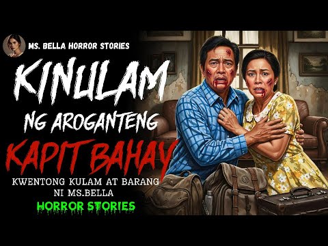 KINULAM NG AROGANTENG KAPITBAHAY | Kulam at Barang Horror story