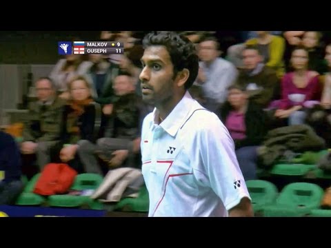 SF MS: Vladimir Malkov VS Rajiv Ouseph (2015 European Mixed Team Championships)