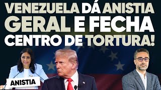 🚨 Venezuela announces a general amnesty and the closure of a torture center! And what about our a...