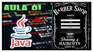 Projeto em Java - Barbearia - Aula 01 -  Construindo Tela de Login no Netbeans utilizando MVC