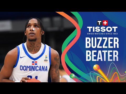 Jassel Perez | 🚨 TISSOT Buzzer Beater | Dominican Republic vs Canada | FIBA AmeriCup 2025 Qualifiers