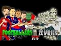 Footballers vs Zombies - 2015! HALLOWEEN SPECIAL! (Messi, Muller, Rooney, Zlatan, Vidal!)