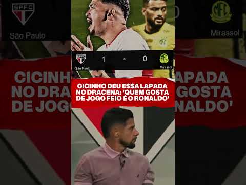CICINHO DÁ INVERTIDA NO DRACENA! SÃO PAULO X MIRASSOL #spfc #saopaulofc