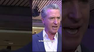 Newsom Slams 'Complicity' of World Leaders at Davos, Says he Should Have Brought Knee Pads #shorts