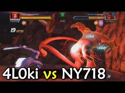Alliance War: 4L0ki -vs- NY718 | Season 2, War 12 | Marvel Contest of Champions