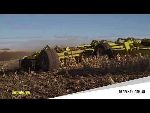 Degelman Pro-Till High Performance Tillage Cultivator - Corn Field
