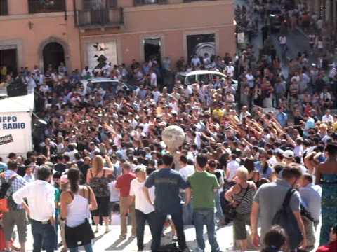 Lazio Fans in Rome