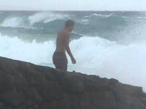 Never turn your back to the Ocean!!!!