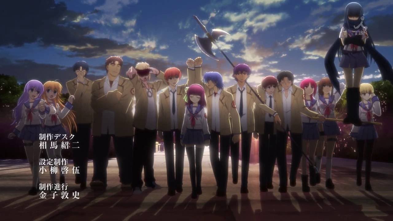 Angel Beats! ED Reversed [HQ]