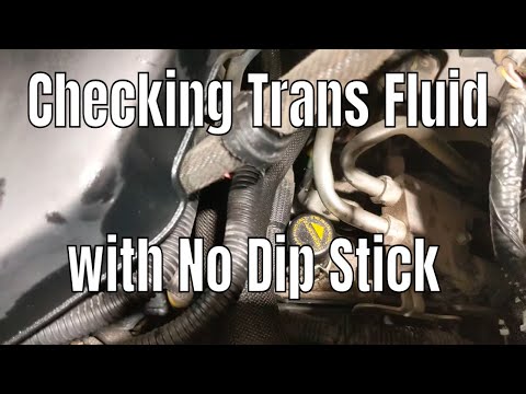 How To Check Transmission Fluid Level In Ford Edge "No Dip Stock"