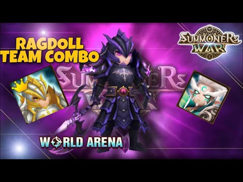 SUMMONERS WAR | Try hard to learn RTA day 2, RAGDOLL + JAGER + VALANTIS