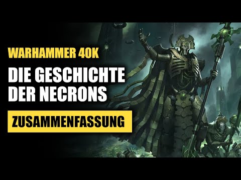 Die Vorgeschichte der Necrons | Warhammer 40K Lore Deutsch (Zusammenfassung)